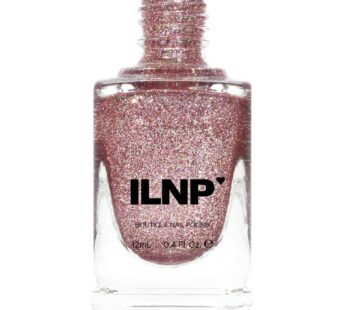 ILNP Madison Ave – Antique Pink Holographic Metallic Nail Polish