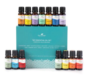 Plant Therapy 7 & 7 Essential Oils Set 7 Single Oils: Lavender, Peppermint & More, 7 Synergy Blends 100% Pure, Undiluted, Natural Aromatherapy, Therapeutic Grade 10 mL (1/3 oz)