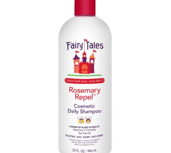 Fairy Tales Rosemary Repel Daily Kids Shampoo? Kids Like the Smell, Lice Do Not, 32 fl oz. (Pack of 1)