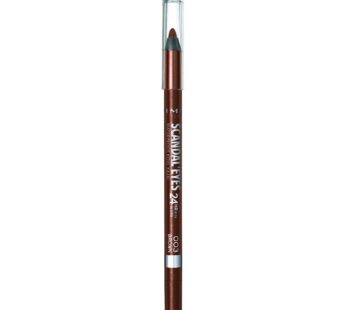 Rimmel London Scandaleyes Waterproof Gel Pencil Eyeliner, Long-Wearing, Ultra-Smooth, Smudge-Proof, 003, Brown, 0.04oz