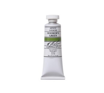 M. Graham 1/2-Ounce Tube Gouache Paint, Hooker’s Green