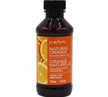 LorAnn Orange Bakery Emulsion, 4 ounce bottle
