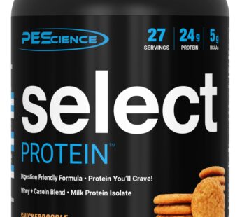 PEScience Select Low Carb Protein Powder, Snickerdoodle, 27 Serving, Keto Friendly and Gluten Free