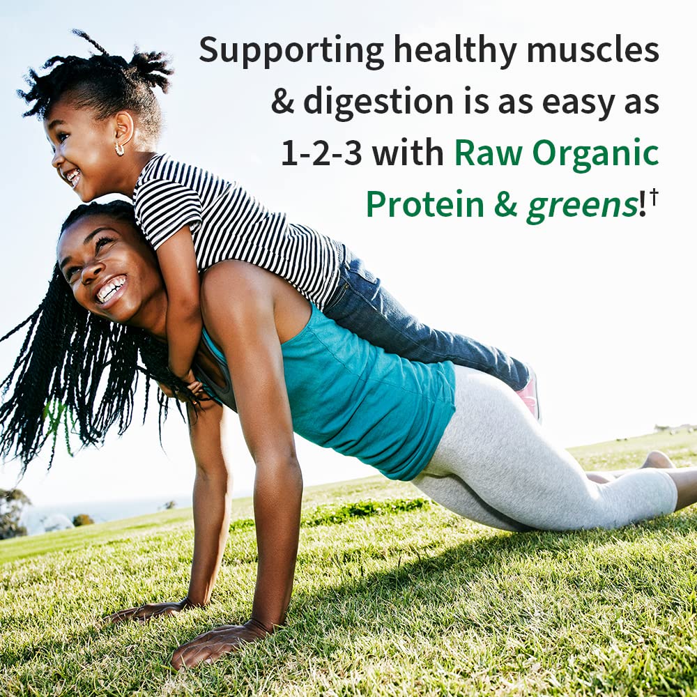 Garden of Life Raw Organic Protein & Greens - Chocolate - Vegan Protein Powder for Women and Men, Plant Protein, Pea Protein, Greens & Probiotics - Dairy Free, Gluten Free Low Carb Shake, 20 Servings - Image 2