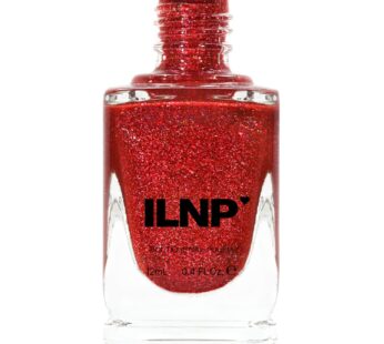 ILNP Cherry Luxe – Rich Red Holographic Nail Polish