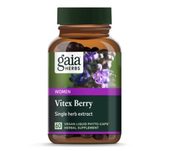 Gaia Herbs Vitex Berry Capsules – Supports Hormone Balance & Fertility for Women