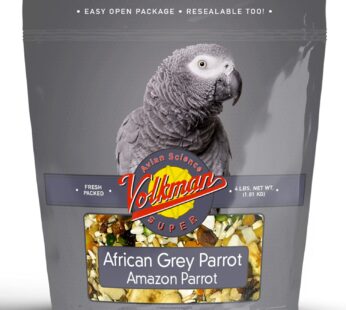 Volkman Avian Science Super African Grey Bird Food 4lb