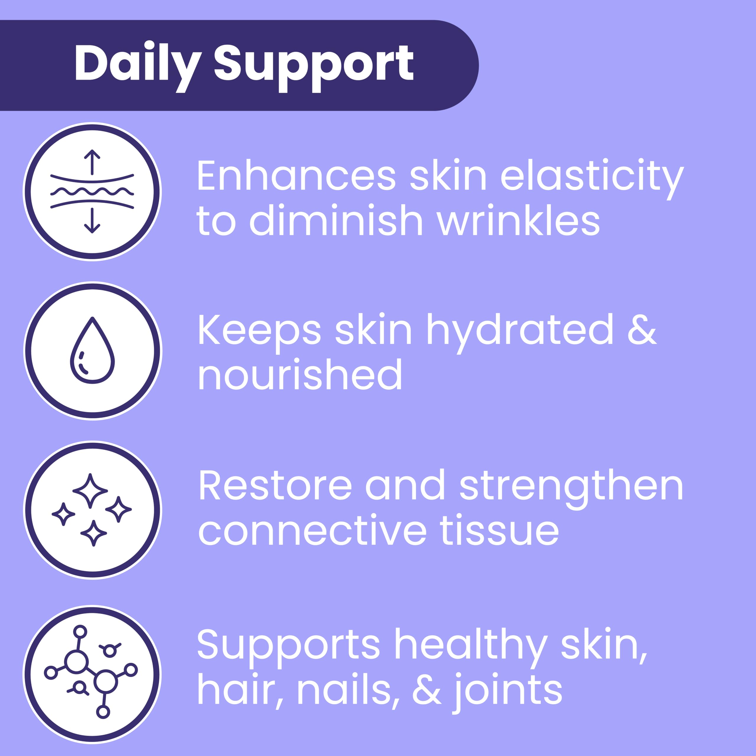 Sanar Naturals Collagen Pills with Vitamin C, E - Reduce Wrinkles, Promotes Hair, Nail, Skin, Joints, and Bone Health - Hydrolyzed Collagen for Women & Men, Collagen Peptides Supplement, 150 Capsules - Image 4