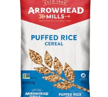 Arrowhead Mills Puffed Rice Cereal, 6 oz – Pack of 6