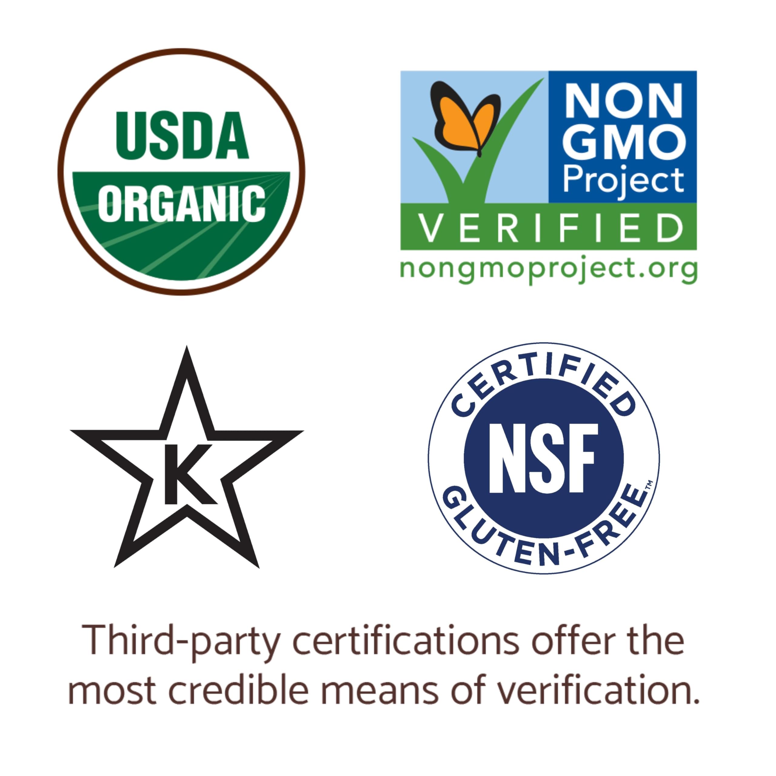 Garden of Life Organics Women's Gummy Vitamins - Berry - Certified Organic, Non-GMO, Vegan, Kosher Complete Multi - Methyl B12, C & D3 - Gluten, Soy & Dairy Free, 120 Real Fruit Gummies - Image 5