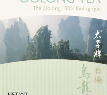 Prince of Peace Organic Oolong Tea, 20 Tea Bags ? 100% Organic Black Tea ? Unsweetened Black Tea ? Lower Caffeine Alternative to Coffee ? Herbal Health Benefits