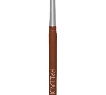 Palladio Retractable Waterproof Eyeliner, Richly Pigmented Color and Creamy, Slip Twist Up Pencil Eye Liner, Smudge Proof Long Lasting Application, All Day Wear, No Sharpener Required, Brownie