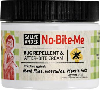 Sallye Ander No-Bite-Me – Repels Mosquitoes, Fleas, and Ticks – 2 oz – Organic Bug Repellent for Skin
