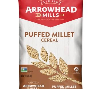 Arrowhead Mills Puffed Millet Cereal, 6 oz – Pack of 6