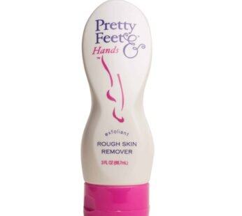 Pretty Feet & Hands Rough Skin Remover-Exfoliant, 3-Ounce Bottles (Pack of 3)