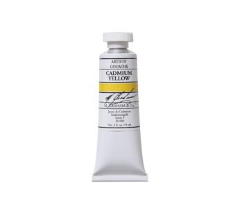 M. Graham 1/2-Ounce Tube Gouache Paint, Cadmium Yellow