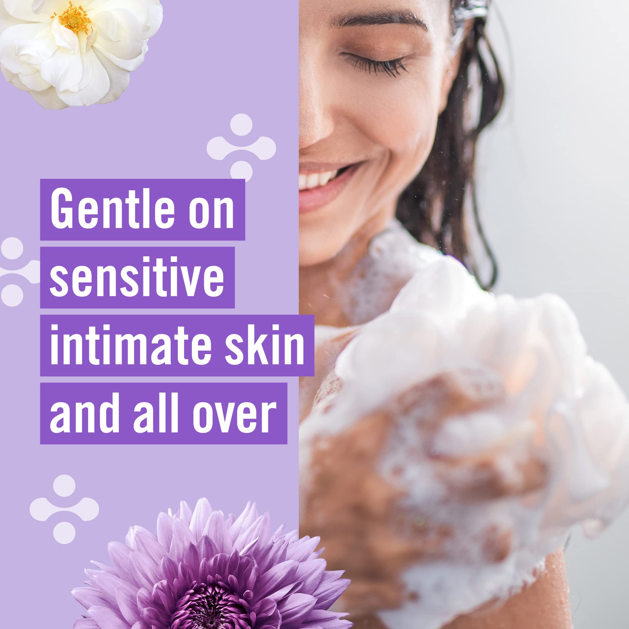 Vagisil Feminine Wash for Intimate Area Hygiene, pH Balance, Gynecologist Tested, Hypoallergenic, 12 oz, (Pack of 1) - Image 4