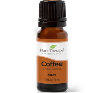 Plant Therapy Coffee Essential Oil 100% Pure, Undiluted, Natural Aromatherapy, Therapeutic Grade 10 mL (1/3 oz)