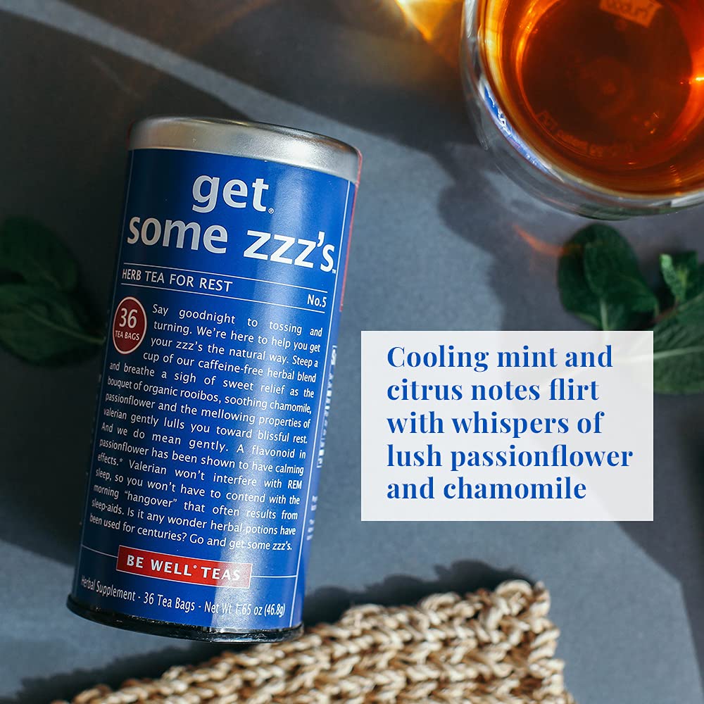 The Republic of Tea, Get Some Zzz?s ? No. 5 Herb Tea for Rest, No Caffeine, 250 Tea Bags - Image 4