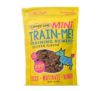 Crazy Dog Train-Me! Training Reward Mini Dog Treats