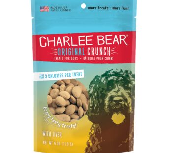 Charlee Bear Dog Treat, 6-Ounce, Liver
