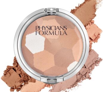 Physicians Formula Setting Powder Palette Multi-Colored Pressed Finishing Powder, Natural Coverage, Beige, Dermatologist Tested, Clinicially Tested