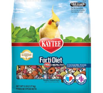 Kaytee Forti-Diet Pro Health Pet Cockatiel Food, 5 lb