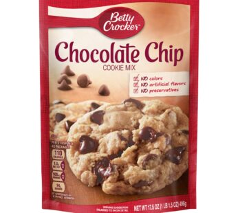 Betty Crocker Chocolate Chip Cookie Mix 17.5 oz (Pack of 3)