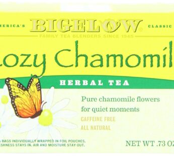 Bigelow Cozy Chammomile Herbal Tea, 20-count (Pack of6)