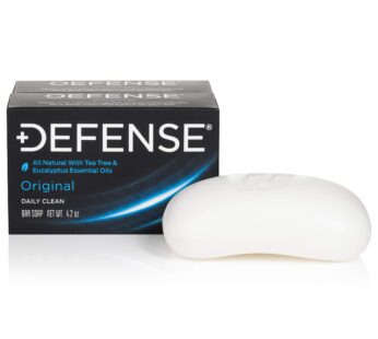 Defense Soap 2pk All Natural Tea Tree Bar Soap for Men | Made by Wrestlers with Tea Tree Oil & Eucalyptus Oil to Promote Healthy Skin