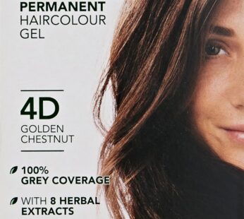 Herbatint Permanent Hair Color Gel, 4d Golden Chestnut, 4 Oz (095216)
