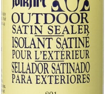 FolkArt K891 Outdoor Acrylic Sealer (8 Ounce), 891 Satin Finish