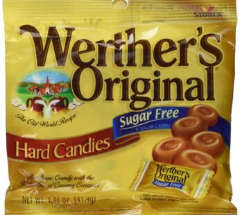 Werther’s Original Sugar Free Hard Candies 1.46 Oz (3 Pack)