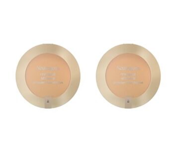 Neutrogena Mineral Sheers Compact Powder Foundation, Lightweight & Oil-Free Mineral Foundation, Fragrance-Free, Tan 80,.34 oz (Pack of 2)