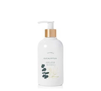 Thymes Hand Lotion Gold Pump – 8.25 Fl Oz – Eucalyptus