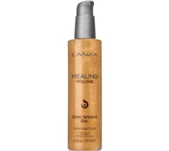 L’ANZA Healing Volume Zero Weight Gel, Extra Hold Hair Gel Dramatically Boosts Shine, Volume, and Thickness of Fine Flat Hair, And Styling Gel For Edge Control, Braiding & Hair Styling (6.8 Fl Oz)