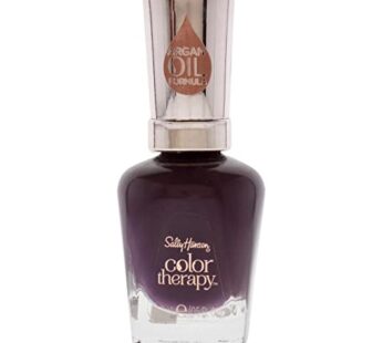 Sally Hansen Color Therapy Nail Polish, Exotic Acai, Pack of 1