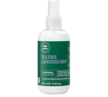 Tea Tree Lavender Mint Conditioning Leave-In Spray, Lightweight Leave-In Conditioner, Softens + Smooths, For Coarse + Dry Hair, 6.8 fl. oz.