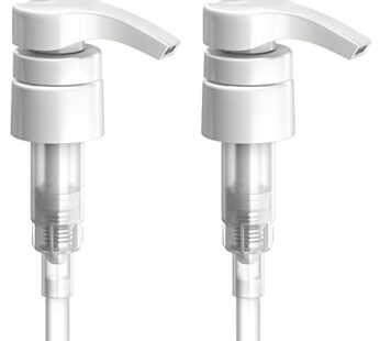 Bar5F 33.8-Ounce Pump for Shampoo and Conditioner, Lotion, etc. for 1-Inch Bottle Neck Pack of 2