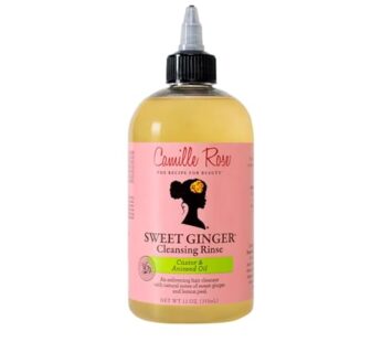 Camille Rose Sweet Ginger Rinse, Hair and Scalp Cleanser with Ginger Root and Aniseed Oil, to Clarify and Moisturize, for all Hair Types, 12 oz