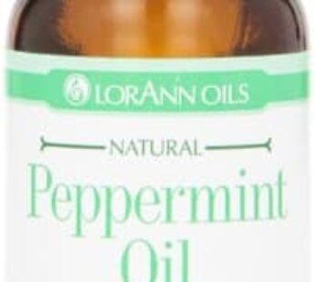 LorAnn Peppermint Oil SS Natural Flavor, 1 ounce bottle