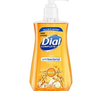Dial Antibacterial Liquid Hand Soap, Gold, 7.5 Ounce