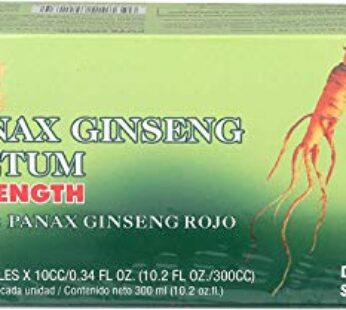 Prince of Peace Red Panax Ginseng Extractum Ultra Strength, 30 Bottles, 0.34 fl. oz. Each ? Brain Boosting Supplement ? Red Panax Ginseng Shots