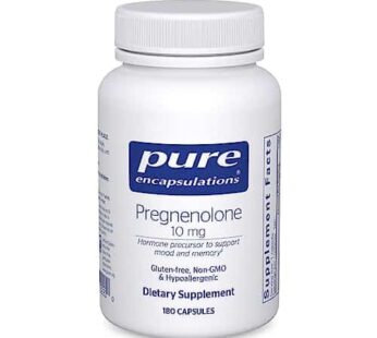 Pure Encapsulations Pregnenolone 10 mg – Support Memory & Hormone Balance* – Hormone Precursor – Gluten Free & Non-GMO – 180 Capsules