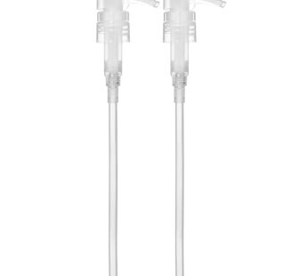 Bar5F Universal Shampoo/Conditioner Dispenser Pump for 1 Liter (33.8 Oz) Bottles – Natural Clear, Pack of 2