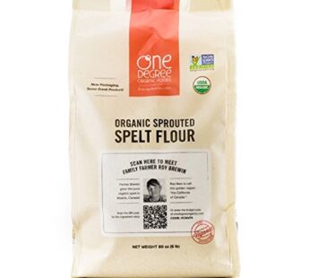 One Degree Organic Foods Sprouted Spelt Flour, 80 Ounce