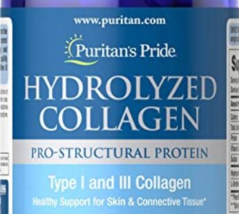 Puritan’s Pride Hydrolyzed Collagen 1000 mg