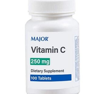 Major Vitamin C 250 Mg – Dietary Supplement – 100 Tablets