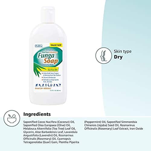 PediFix FungaSoap Cleansing Wash - 13.5 fl. oz (Packaging May Vary) - Image 5