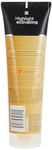 John Frieda sheer blonde Highlight Activating Enhancing Shampoo For Lighter Blondes 8.45 oz - Image 2